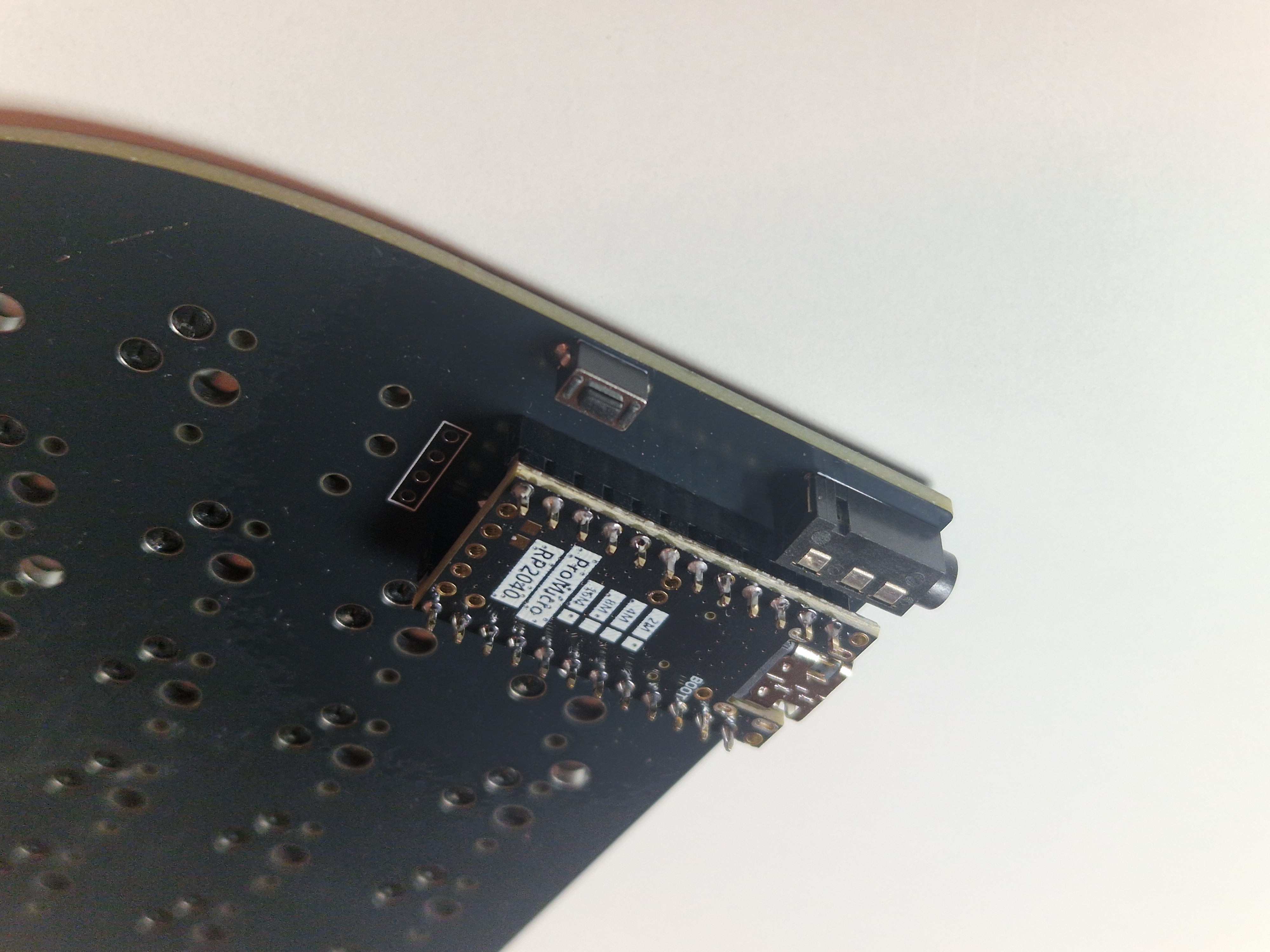 soldered controller