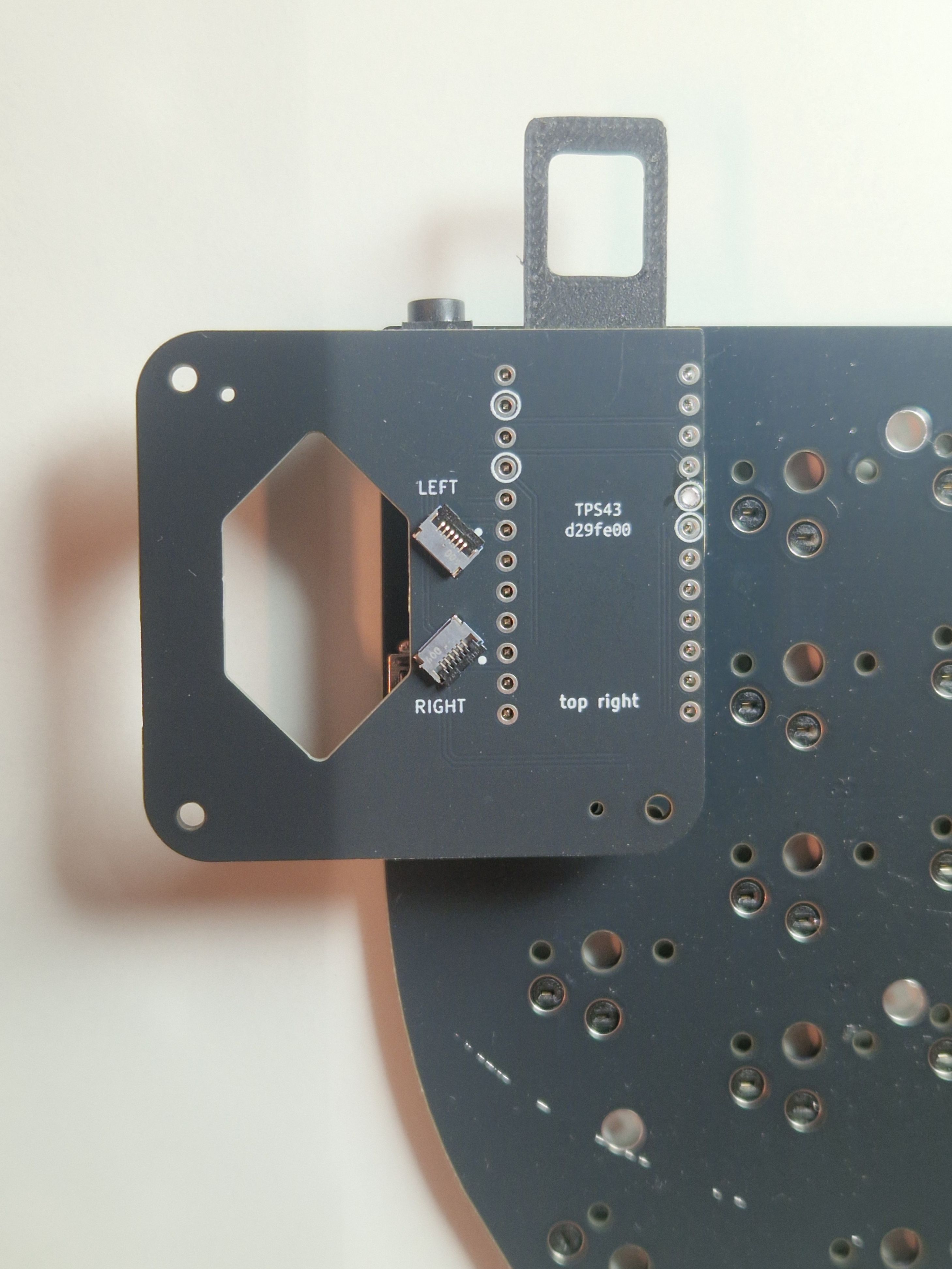 one hole soldered