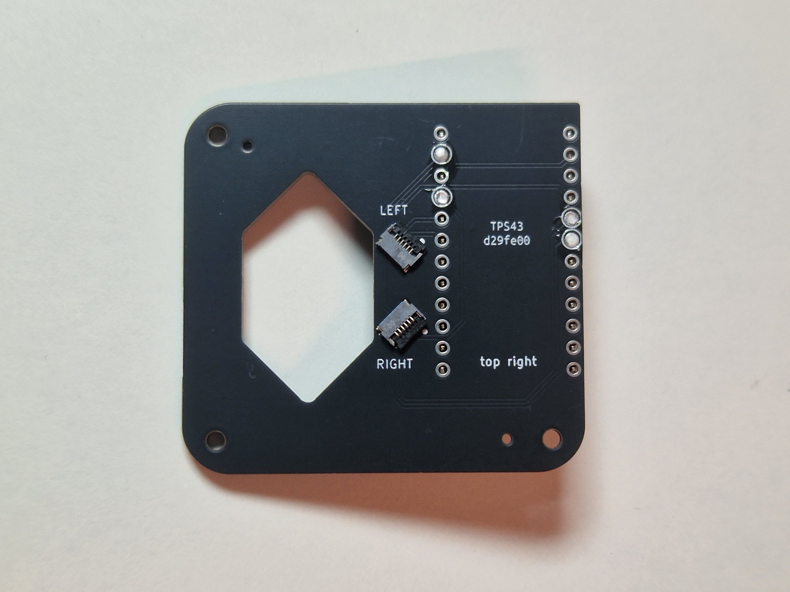 soldered adapter